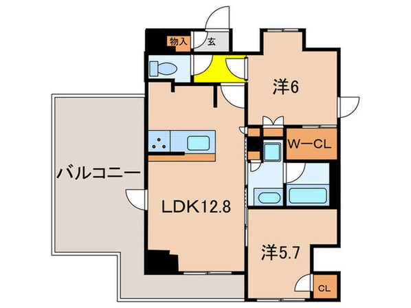 ＳＹＦＯＲＭＥ　ＯＪＩⅡの物件間取画像